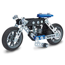 Carica l'immagine nel visualizzatore di Gallery, MECCANO- Set 5 Modelli Motocicletta, Pezzi in Metallo, 174, 6036044 - Ilgrandebazar