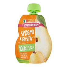 Carica l'immagine nel visualizzatore di Gallery, Plasmon Alimento per Infanzia Spremi e gusta Pera