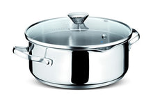 Carica l'immagine nel visualizzatore di Gallery, Lagostina Set Smart 9 Pezzi, Acciaio Inossidabile, Argento, 22 cm - Ilgrandebazar