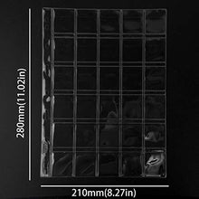 Carica l'immagine nel visualizzatore di Gallery, Stamp Pocket Pages - 30 Pocket/Page 30 Pocket(35mm X 35mm Each Pocket)