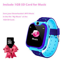 Carica l'immagine nel visualizzatore di Gallery, Orologio Intelligente Bambini con 7 Giochi - Musica MP3 X06 - Blu - 2G - Ilgrandebazar