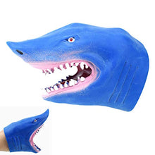 Carica l'immagine nel visualizzatore di Gallery, STOBOK Shark Hand Puppet Toy Simpatico Role Play per Bambini...