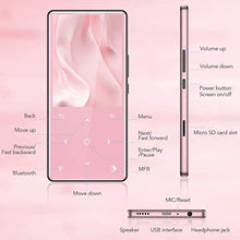 Carica l'immagine nel visualizzatore di Gallery, AGPTEK Lettore MP3 16 GB con Bluetooth 4.2, Musicale Audio Rosa