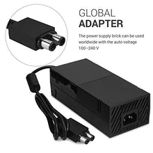 Carica l'immagine nel visualizzatore di Gallery, kwmobile Alimentatore per Xbox One di ricambio - Cavo alimentazione Nero