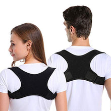 Carica l'immagine nel visualizzatore di Gallery, Correttore Postura, Spalle Schiena Supporto per Uomo e Donna, Regolabile e...