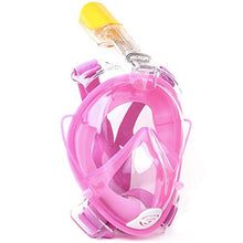 Carica l'immagine nel visualizzatore di Gallery, SFUN Maschera da Snorkel, per Snorkeling, easybreath L-XL, rosa L-XL