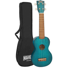 Carica l'immagine nel visualizzatore di Gallery, Mahalo ukulele soprano 2500, della serie Kahiko 21.0 Blue - Ilgrandebazar