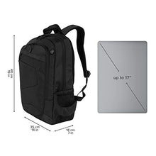 Carica l'immagine nel visualizzatore di Gallery, Tucano Lato Zaino per MacBook PRO e Notebook Fino a 17" [PC] Nero