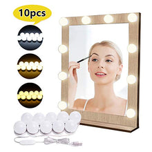 Carica l'immagine nel visualizzatore di Gallery, Luci di Specchio per Trucco LED Lampada da 10 Pcs - Lampadine Dimmerabili - Ilgrandebazar