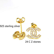 Carica l'immagine nel visualizzatore di Gallery, findout Orecchini a pesce rosso in argento sterling con Yellow Gold Plated - Ilgrandebazar