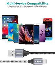 Carica l'immagine nel visualizzatore di Gallery, Nimaso Cavo USB C [4 Pezzi: 0.3M+1M+2M+3M], Type C Ricarica Rapida... - Ilgrandebazar