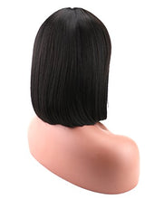 Carica l'immagine nel visualizzatore di Gallery, Kalyss, parrucca da donna a caschetto liscio, colore nero, in kanekalon... - Ilgrandebazar