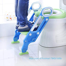 Carica l'immagine nel visualizzatore di Gallery, ADOVEL Riduttore WC per Bambini Ergonomico Con Schienale Alto, Baby training... - Ilgrandebazar