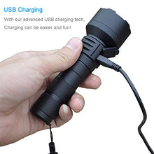 Carica l'immagine nel visualizzatore di Gallery, TATTU U2S Torcia UV 365nm Luce Nera Ricaricabile con ZWB2 Filtro 10W Lampada...