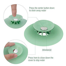 Carica l'immagine nel visualizzatore di Gallery, FUNNY HOUSE 5 Pezzi Tappo per Vasca da Bagno, Universale lavello... - Ilgrandebazar