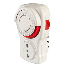 Carica l'immagine nel visualizzatore di Gallery, Poly Pool PP1408 Programmatore Timer Giornaliero, Spina 16 A e Presa... - Ilgrandebazar