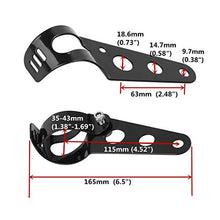Carica l'immagine nel visualizzatore di Gallery, Staffe Faro, OSAN 35mm-43mm Fanale di Montaggio Forcella Supporto Per... - Ilgrandebazar