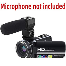 Carica l'immagine nel visualizzatore di Gallery, Videocamera digitale YouTube Vlogging registratore Full HD 1080P 30FPS 24.0...