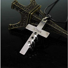 Carica l'immagine nel visualizzatore di Gallery, KIRALOVE Collana - Death Note - Croce - Elle - L - Kira - Cosplay - Anime -... - Ilgrandebazar