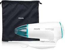 Carica l'immagine nel visualizzatore di Gallery, Philips BHD006/00 Essential Care Travel Asciugacapelli Compatto, 1600 W - Ilgrandebazar