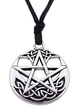 Carica l'immagine nel visualizzatore di Gallery, cooltime Vintage Pentacolo ebraico Talismano Silver-rope Chain - Ilgrandebazar