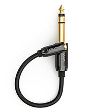 Carica l'immagine nel visualizzatore di Gallery, deleyCON 0,2m Cavo Adattatore Audio Stereo - Connettore Maschio 6,3mm per un...
