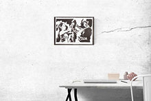 Carica l'immagine nel visualizzatore di Gallery, Poster Zelda E Link Handmade Graffiti Street Art - Artwork