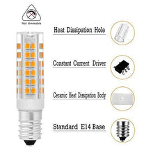 Carica l'immagine nel visualizzatore di Gallery, 3X Lampadina LED E14,7W Equivalenti a 40 W Lampada Bianco Caldo - Ilgrandebazar