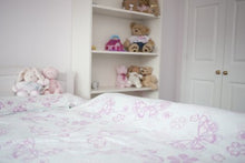Carica l'immagine nel visualizzatore di Gallery, Purple Daisies Barriera in Schiuma Sponda Letto per Neonati &amp; Bambini –...