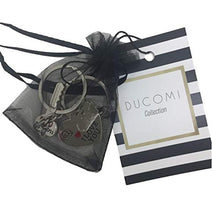 Carica l'immagine nel visualizzatore di Gallery, Ducomi® I love you - Coppia di Portachiavi Complementari Amore - 1 Argento - Ilgrandebazar