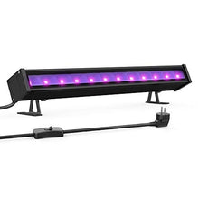 Carica l'immagine nel visualizzatore di Gallery, Onforu UV Luce LED 24W, Nera Barra a LED, Lampada Ultravioletta con 24w - Ilgrandebazar