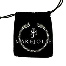 Carica l'immagine nel visualizzatore di Gallery, Bracciale da uomo in acciaio inox massiccio, stile vichingo, creato per... - Ilgrandebazar