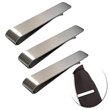Carica l'immagine nel visualizzatore di Gallery, WENTS Fermacravatta Uomo Set di 3 Tie Clip Bar Ferma Cravatta Stile... - Ilgrandebazar
