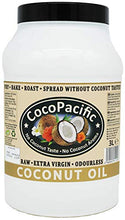 Carica l'immagine nel visualizzatore di Gallery, CocoPacific, olio extravergine di cocco non raffinato, inodore, 3 litri