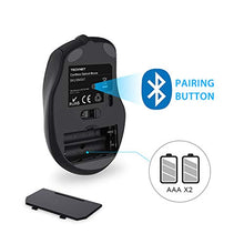 Carica l'immagine nel visualizzatore di Gallery, TECKNET Mouse Bluetooth Wireless per Windows e Mac, 2600DPI, Grey
