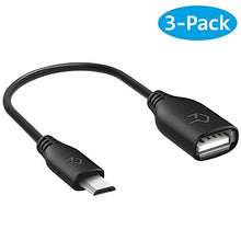 Carica l'immagine nel visualizzatore di Gallery, Rankie Adattatore OTG, Cavo Micro USB Maschio a 2.0 Femmina per...