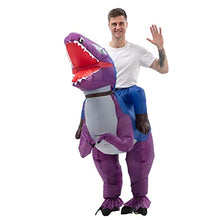 Carica l'immagine nel visualizzatore di Gallery, LUVSHINE - Costume da dinosauro gonfiabile, per adulti
