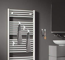 Carica l'immagine nel visualizzatore di Gallery, Appendini per Termoarredo 8pz Ganci Portasciugamani Bagno Appendere...