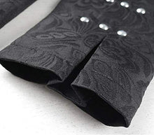 Carica l'immagine nel visualizzatore di Gallery, BAIHUODRESS Donne Steampunk Cappotti Moda Colore Solido Maniche S, Nero - Ilgrandebazar