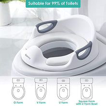 Carica l'immagine nel visualizzatore di Gallery, BAMNY Riduttore per WC Bambini, Forma Ergonomica, Ergonomico Bianco