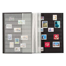 Carica l'immagine nel visualizzatore di Gallery, Leuchtturm 339233 Stockbook A4, 32 black pages,padded cover, blue - Ilgrandebazar