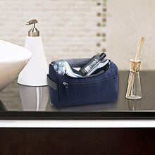 Carica l'immagine nel visualizzatore di Gallery, Beauty Case da Viaggio Uomo Donna Borsa Toilette Appendere Blu