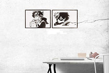 Carica l'immagine nel visualizzatore di Gallery, Poster Hunter x Killua Zoldyck E Gon Freecss Handmade Graffiti Street...