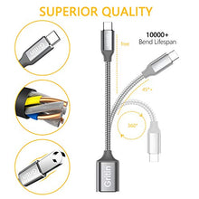 Carica l'immagine nel visualizzatore di Gallery, Gritin Adattatore da USB C a 3.0, [Confezione 2] C Maschio a...