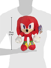 Carica l'immagine nel visualizzatore di Gallery, Sonic - Peluche Knuckles The Echidna 11'40 "/ 29cm Colore Rosso qualità...