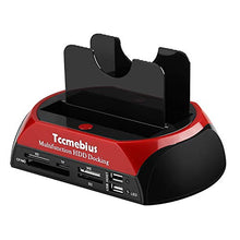 Carica l'immagine nel visualizzatore di Gallery, Tccmebius TCC-S862-DE USB 2.0 a SATA IDE Dual-Bay HDD Disco Rigido Docking...