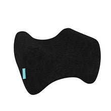 Carica l'immagine nel visualizzatore di Gallery, bonmedico Cuscino Ergonomico per Ginocchio e Gambe, in Memory Nero - Ilgrandebazar