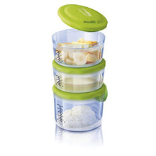 Carica l'immagine nel visualizzatore di Gallery, Chicco 00007658000000 Contenitori PortaPappa System Easy Meal, 6m+, 3... - Ilgrandebazar