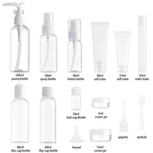 Carica l'immagine nel visualizzatore di Gallery, MYLL 14 Pezz Bottigliette da Viaggio Set per Aereo (Max.100ml), Contenitori...