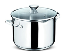Carica l'immagine nel visualizzatore di Gallery, Lagostina Set Smart 9 Pezzi, Acciaio Inossidabile, Argento, 22 cm - Ilgrandebazar